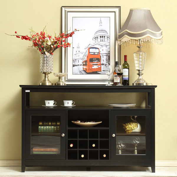 Bar Credenza Fridge Wayfair